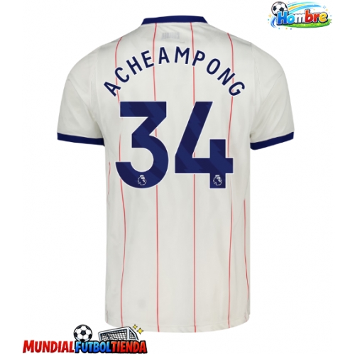 Camiseta Chelsea Josh Acheampong #34 Tercera Equipación Replica 2026-27 mangas cortas